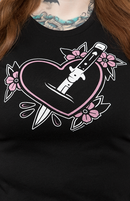 SourPuss Feelin Stabby Tee - Darkest Hour Apparel